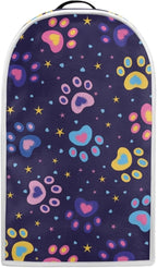 Colorful Paw Print Blender Dust Cover for Stand Mixer or Coffee Maker Appliance, Anti Fingerprint Polyester Dust Proof Stain Resistant Blender Covers for Home Kitchen