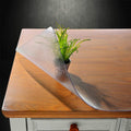 NECAUX Clear PVC Table Cover Protector 42 x 42 Inch 1.5mm Thick