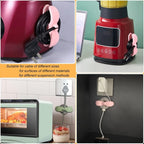 SisBroo Cord Organizer for Appliances, 4PCS Kitchen Appliance Cord Winder Cable Organizer, Cord Holder Cord Wrapper for Appliances Stick on Pressure Cooker, Mixer, Blender, Coffee Maker, Air Fryer