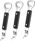 HANCELANT Can Punch Bottle Opener, Manual Stainless Steel Can Opener 3 Pack