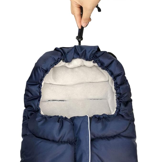 Cozy Toe Winter Tour Waterproof Sleep Sack for Toddlers,Universal Footmuff for Stroller,Multi-Functional Stroller Bunting Bag Blanket,6-36M Baby Use