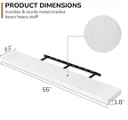 Fun Memories 55 Inch Floating Shelves