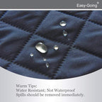 Easy-Going Chair Sofa Slipcover Reversible Sofa Cover Water Resistant Couch Cover Furniture Protector Cover with Elastic Straps for Pets Kids Children Dog Cat (Chair, Dark Blue/Light Blue)