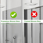 HUFEEOH 2-Pack Over The Door Hooks, Stainless Steel Door Hanger for Towels & Coats, Bathroom Towel Rack Coat Rack, Tool-Free Hooks for Hanging (White, Fits 3/8" Thick Door - T Shape 2 Pack)