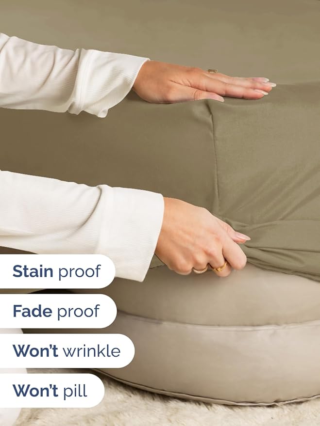 Extra Deep Twin XL Fitted Sheet - Hotel Luxury Single Fitted Sheet Only - Easily Fits 18 inch to 24 inch Mattress - Ultra Soft, Wrinkle & Fade Free w/Extra Deep Pockets - Breathable & Comfy - Khaki