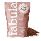 Fabula Buttery Caramel Flavored Organic Coffee Freshly Ground - Organic - Low Acid - Single Origin - Non-GMO - Mold Free - 12 Ounces