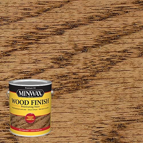 Minwax 710760000 Wood Finish 250 VOC Compliant, Special Walnut Stain, Gallon