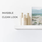 QEEIG Floating Shelf for Wall Bathroom Shelves Bedroom Kitchen Living Room