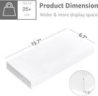 QEEIG Floating Shelf for Wall Bathroom Shelves Bedroom Kitchen Living Room