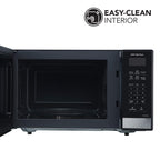 Panasonic NN-SB458S Compact Microwave Oven, 0.9 cu.ft., Stainless Steel/Silver