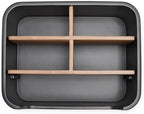 Stylish Desk Organizers and Remote Control Holders in Black, Pen Phone Holder Organizer, Multi-Purpose Caddy Storage Accessories for Office Desktop Coffee Table Bedside Nightstand
