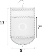 ALYER Small Hanging Mesh Shower Caddy,Series Toiletry and Bath Accessories Organizer (Stripe)