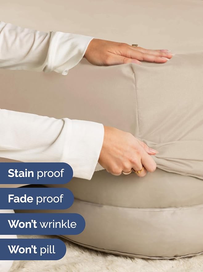 Extra Deep Twin XL Fitted Sheet - Hotel Luxury Single Fitted Sheet Only - Easily Fits 18 inch to 24 inch Mattress - Ultra Soft, Wrinkle & Fade Free w/Extra Deep Pockets - Breathable & Comfy - Cream