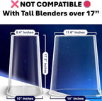 Oversized Sound Reducing Blender Cover – Compatible with Ninja Creami (All Models Except Breeze) & Most Under-Cabinet Blenders – CHECK DIMENSIONS BEFORE BUYING