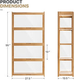 MoNiBloom 55" Curio Display Cabinet