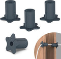 4PCS 5/8" Wall Grommets for Starlink mini Cable,Star Link Accessories Compatible with Starlink Mount for Streaming organizing Protecting Cords,Feed-Through bushings for 5/8 inch Hole(Grey)