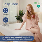 100% Waterproof Mattress Protector Or Your Money Back Twin Size-Premium Fitted Terry Cover - Noiseless, Soft & Cooling - Secure Fit up to 16” Deep Pockets -Machine Washable & Wrinkle-Free - White