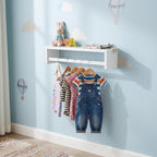 AZSKY Floating Bookshelf for Kids Room, Kitchen Spice Rack, Book Shelf Photo
