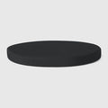 WestinTrends Solace Outdoor Patio Kitchen Dining Chair Round Seat Cushions Set of 4, 16 x 16, Black