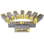 LU&MN Carbide Scraper Replacement Blades, 2.38" / 60×12×1.5mm Double-Edged Reversible Blades, Fits Most Handheld Paint, Glue& Grout Scrapers, 10Pieces