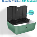 Paper Towel Holder Wall Mount: Commercial Paper Towel Dispenser for Multifold/Trifold/c Fold Hand Paper Towel, Adhesive Paper Towel Holder No-Hole Installation 200 Sheets