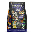 Bones Coffee Company Blueberry Blast Cake, Blueberry Pancakes Flavored Coffee, Medium Roast Low Acid Arabica Beans Compatible with Auto drip and French Press Coffee Maker, 12 Oz Whole Bean