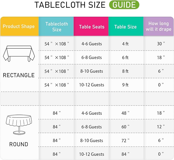 Mulbozy Orange Gingham Tablecloth 4 Pack, 54 x 108 Inch Plastic Table Cloth Disposable, Orange and White Checkered Table Cover for Party Supplies