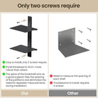Floating Book Shelves for Wall, 6 Tier Invisible Floating Bookshelf, Vertical