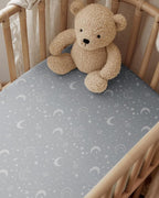 Pack and Play Sheets Fitted, Mini Crib Sheets 2-Pack for Pack N Play Mattress, Stretchy Playpen Sheet for Boys Girls, Softness and Breathable, 38" x 26"