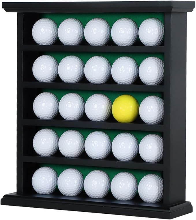 KCRasan 25 Golf Ball Display Case