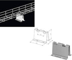 Kable Kontrol Floor Supports – Wire Mesh Cable Tray Support - Wire Mesh Tray Cable Management Rack Cable Basket, Zinc Plated Steel NEC Approved for Network, Fiber Optic, Cabling Accessory