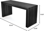 APRTAT Bamboo Dining Bench, 35 inch Farmhouse Decor Indoor Kitchen Table Bench, Entryway Shoe Rack Bench Solid Bamboo Benches for Living Room, Hallway, Bedroom, Bathroom