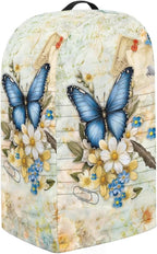 Blender Cover Stand Mixer Covers Boho Floral Butterfly Anti Fingerprint Dust Covers Juicer Cover for Home Kitchen Universal Appliance