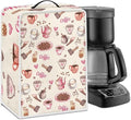Coffee Maker Cover - Waterproof Foldable Coffee Machine Dust Cover - Washable Foldable Kitchen Appliance Protector