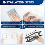 14 Pack Shower Caddy Replacement, Strong Hooks, No Drilling Shower Shelf, Hooks for Caddy, Soap Holder and Kitchen Racks
