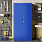 Metal Garage Storage Cabinet, Lockable Metal Cabinet