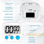 ZILLEEN Classroom Timers for Kids Classroom Magnetic Digital Kitchen Timers for Cooking Teachers Gym Game 6 Pcs