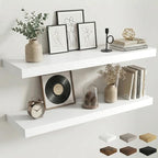 Dreamland White Floating Shelves