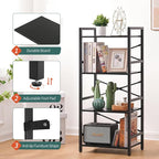 Yoobure 4 Tier Bookshelf