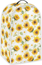 Sunflower Blender Covers for Kitchen Yellow Appliance Cover Washable Anti-Stain Oil-Proof Food Processor Dust Cover Foldable Kitchen Accessory Gift for Friends