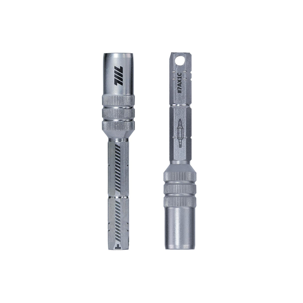 711L Magnetic Bit Extension 15mm Deep Socket – 3-in-1 T/L Handle, Double-Ended Bit Ready (2-Pack)