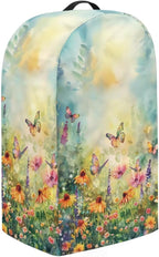 Daisy Floral Butterfly Drawstring Blender Cover Kitchen Appliance Anti Fingerprint Dust Protection Stain Resistant Coffee Maker Food Processor Cover Stand Mixer Cover