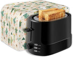 ZFRXIGN Cactus Toaster Cover 4 Slice Wide Slot Toaster Dust Covers Oven Cover Stain Resistant Kitchen Small Appliance Cover with Top Handle Home Decor Mexican Toaster Cover Beige