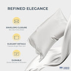 THREAD SPREAD 100% Egyptian Cotton Split King Sheets Sets for Adjustable Bed - Luxury 1500 Thread Count Split Top King Sheets (5 PC, Light Grey), Soft, Cooling, Sateen Weave 17" Deep Pocket Sheet Set