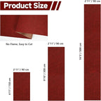 jxgzyy Red Carpet Runner for Party, 2'11" x 9'10" Non Slip Runner Rug, Heavy Duty Indoor Outdoor Floor Mat for Wedding, Hollywood Movie Award Ceremony Decoration