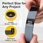 Sticky Magnetic Tape (10 feet x 1/2 inch) - Stong Magnet Strip with Adhesive Backing for DIY & Crafts - Easy to Cut and Mount on Fridges, Whiteboards & More