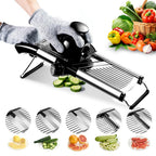 Weltonhm Mandoline Slicer for Kitchen, Mandolin and Julienne for Vegetables