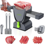 QYKIC Fresh Meat Slicer, Thickness Adjustable 2/4 mm Stainless Steel