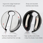 Beneno Multifunctional Wine Bottle Opener Gift Wing Corkscrew, Foil Cutter, Vacuum Stopper & Aerator Pourer, Perfect for Wine Lovers Man Woman, Elegant Black