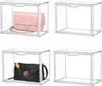Clear Stackable Plastic Storage Bins
